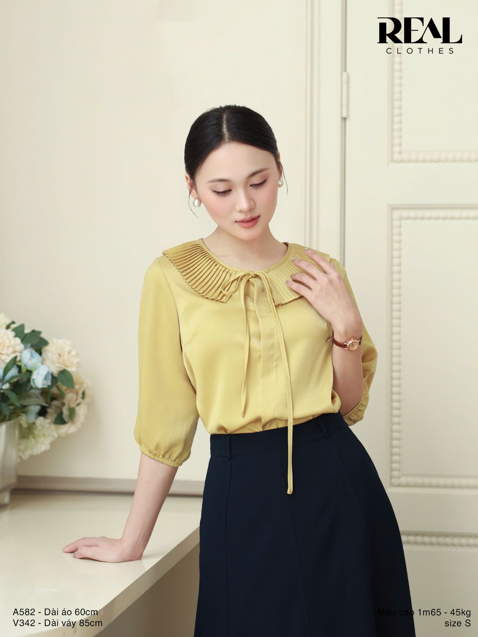 Áo cổ xếp FINAL SALE