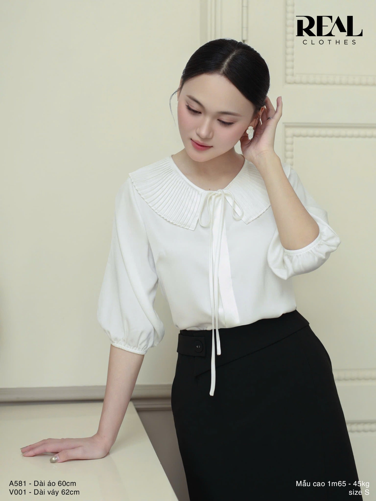 Áo cổ xếp FINAL SALE