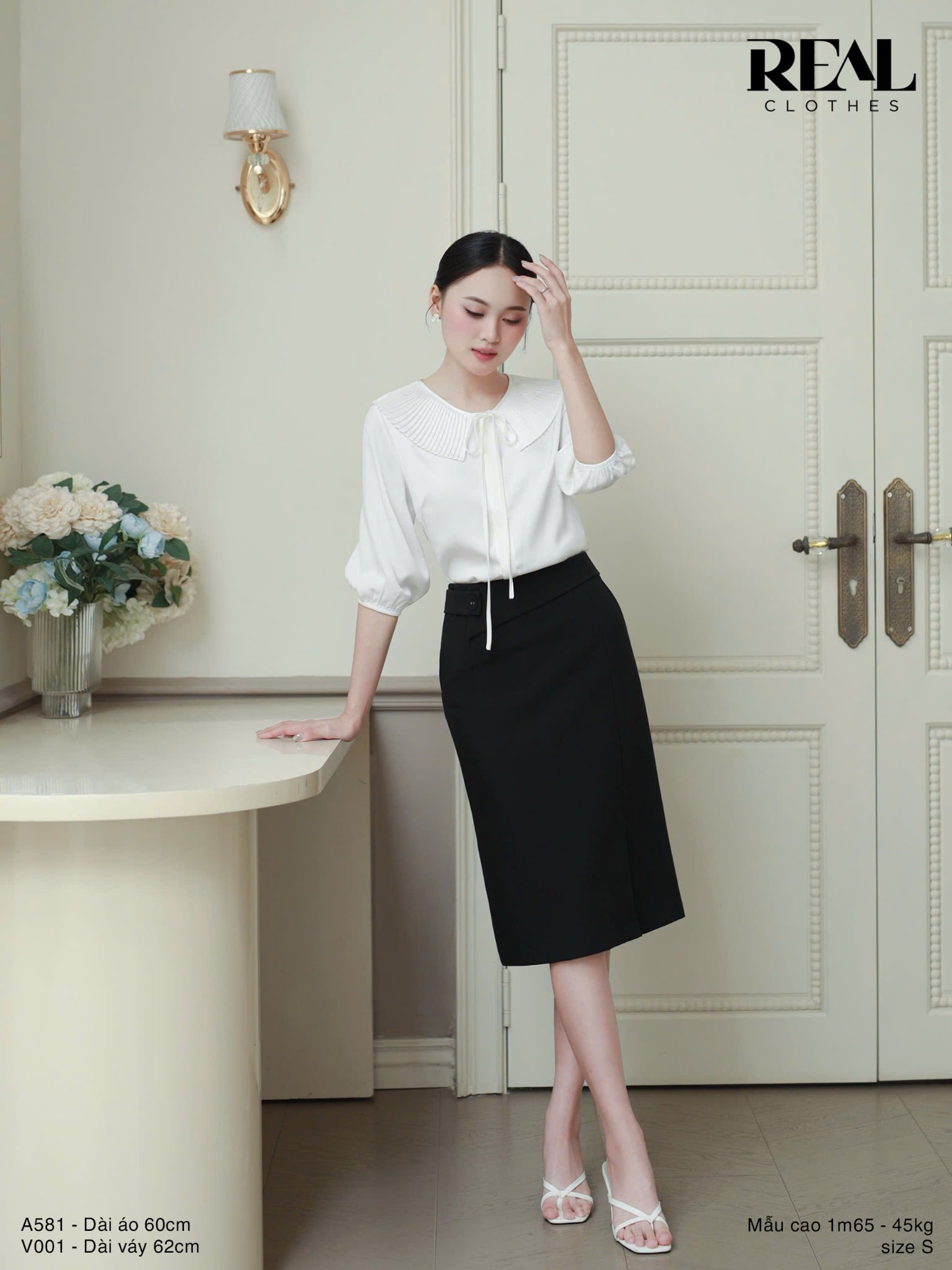 Áo cổ xếp FINAL SALE
