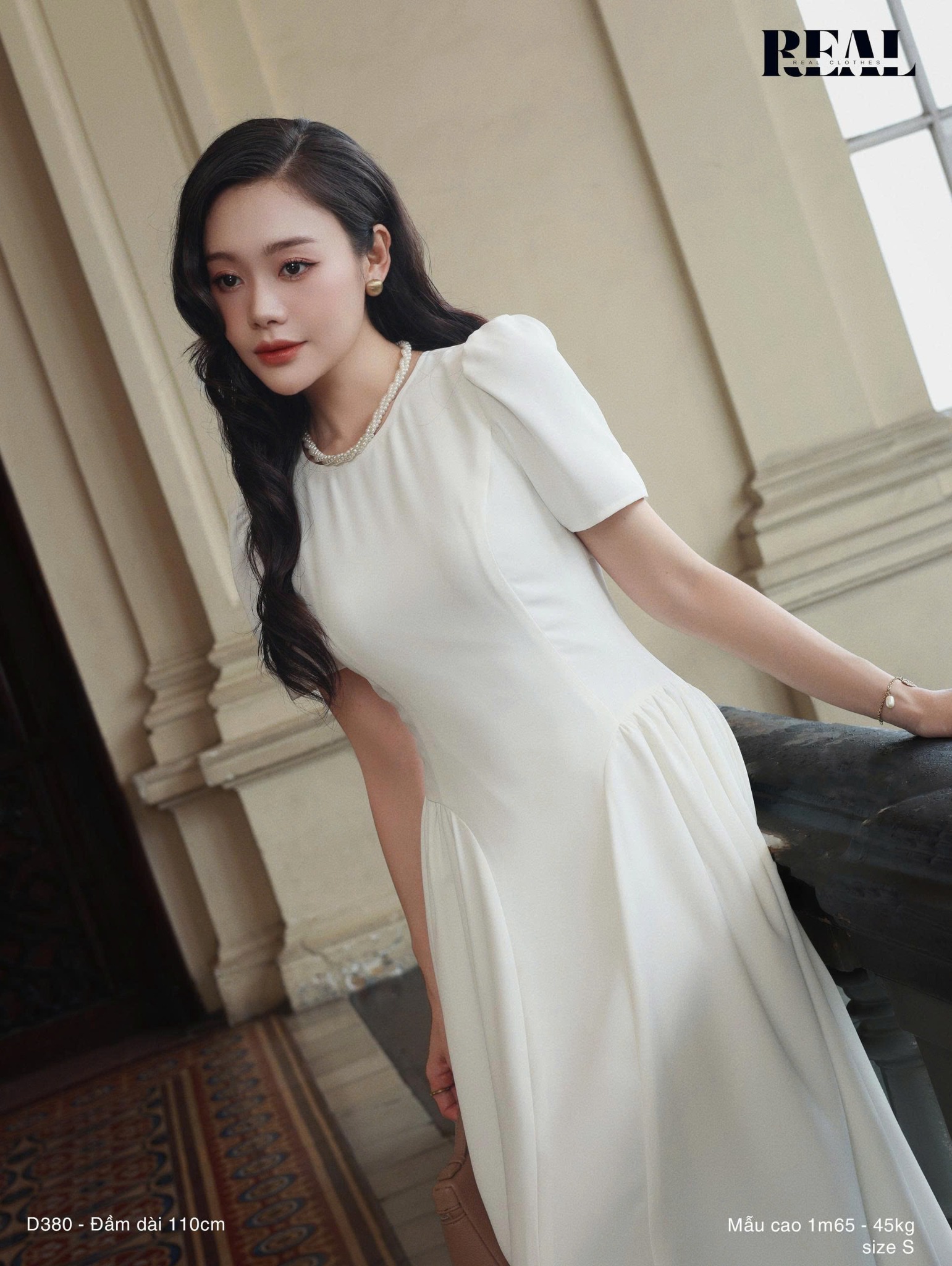 Đầm Julia trắng