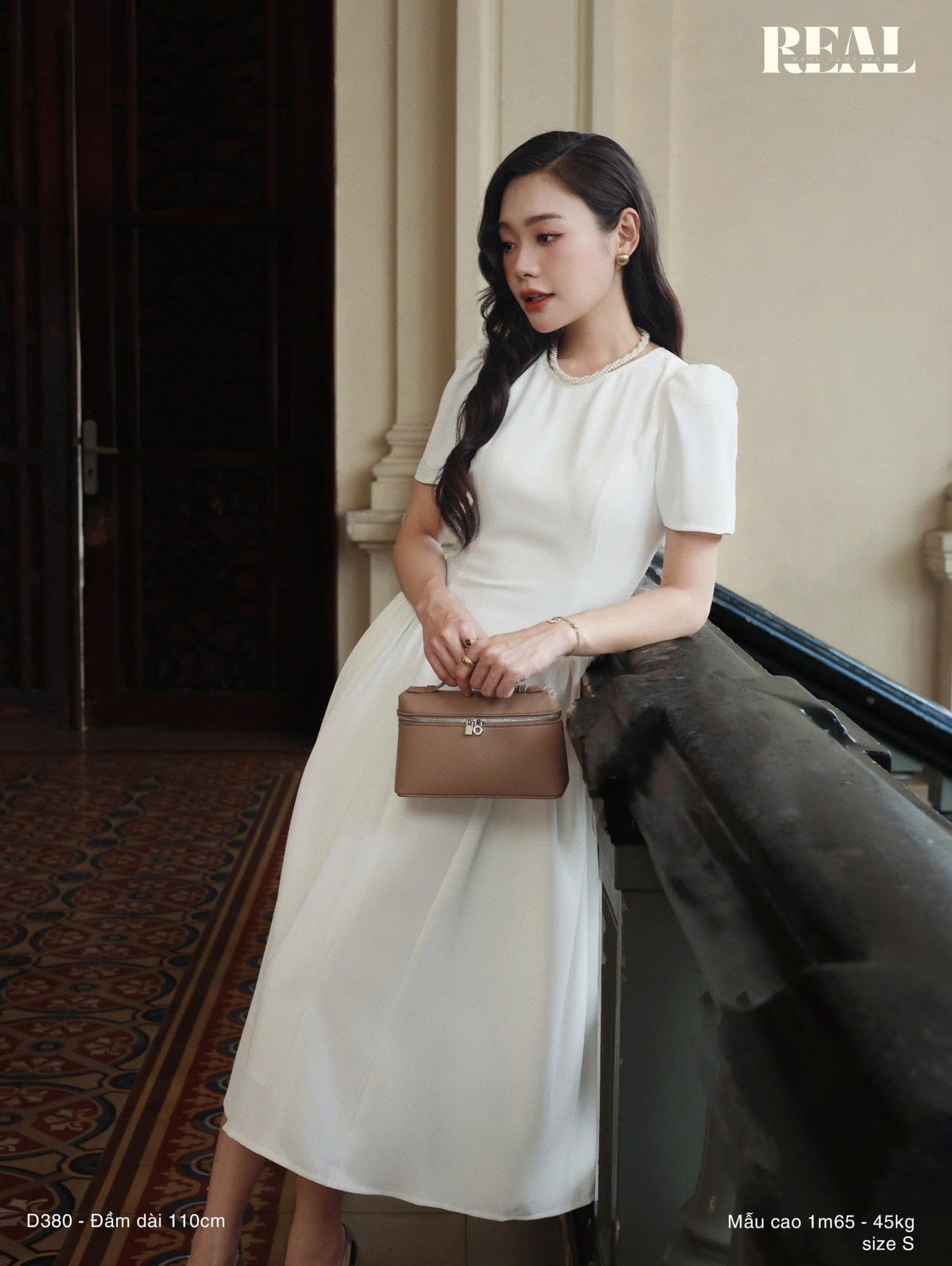 Đầm Julia trắng