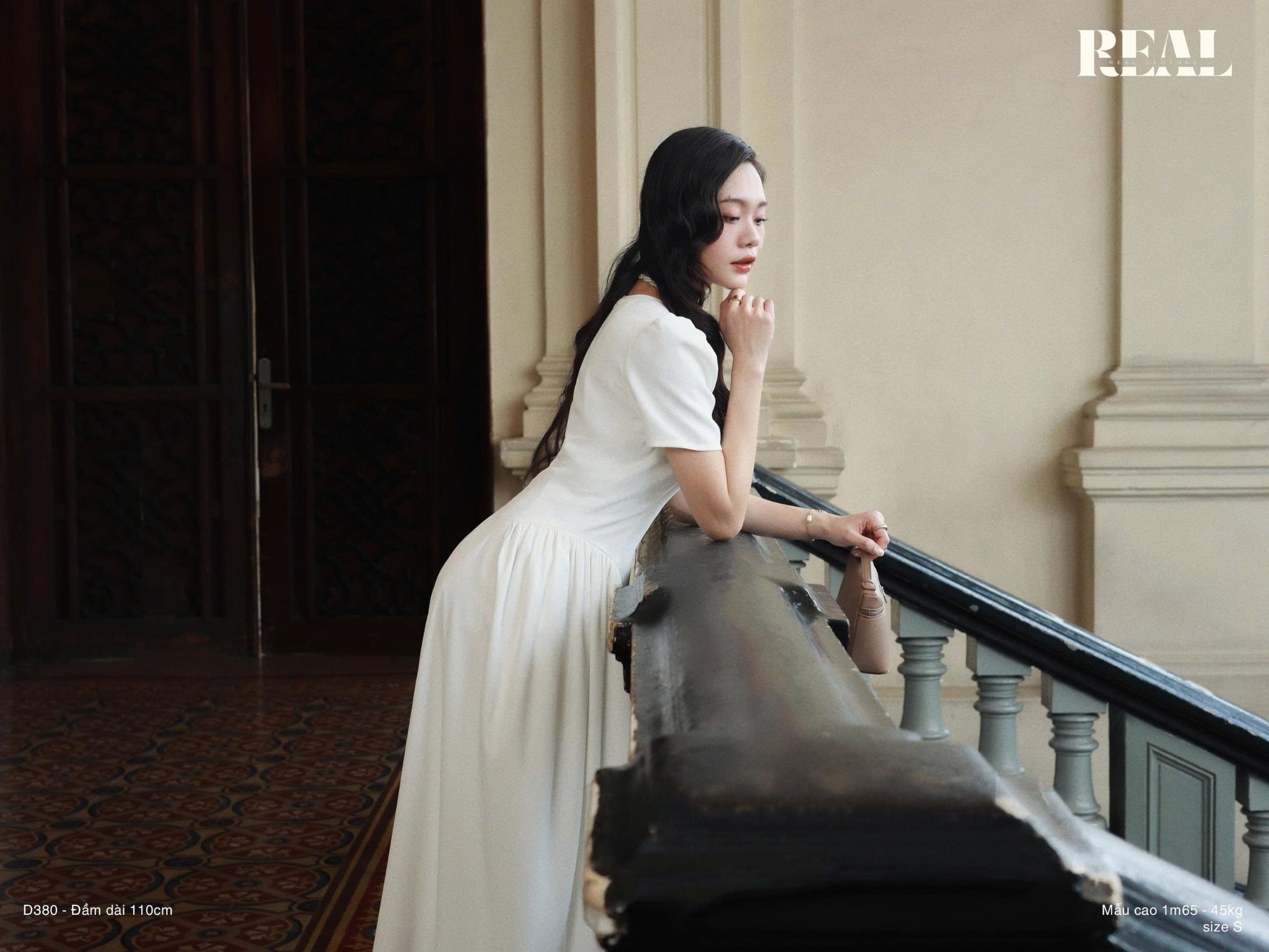 Đầm Julia trắng