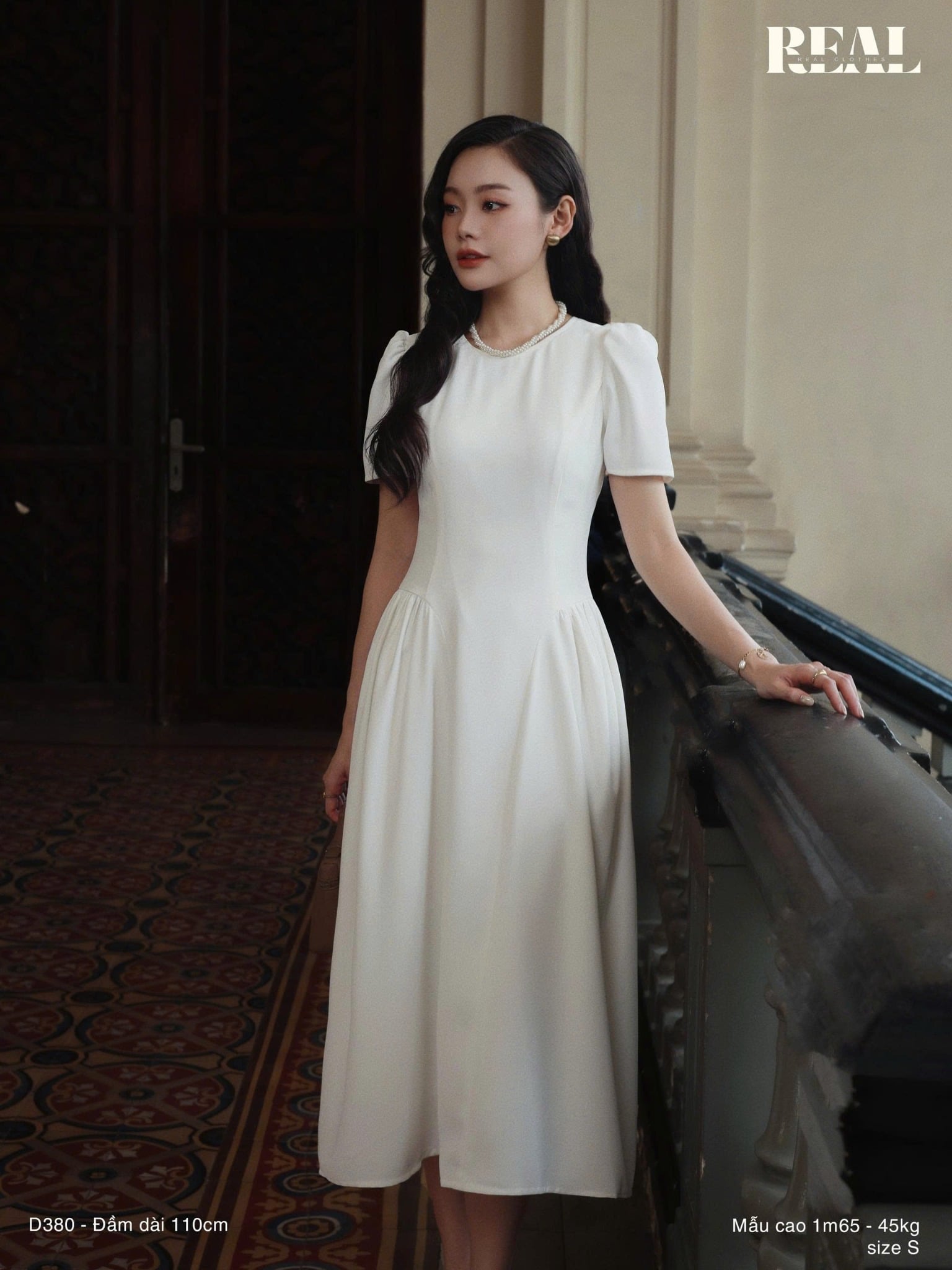 Đầm Julia trắng