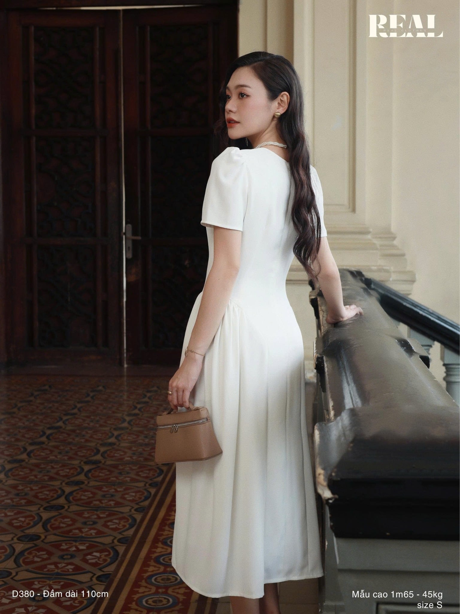 Đầm Julia trắng