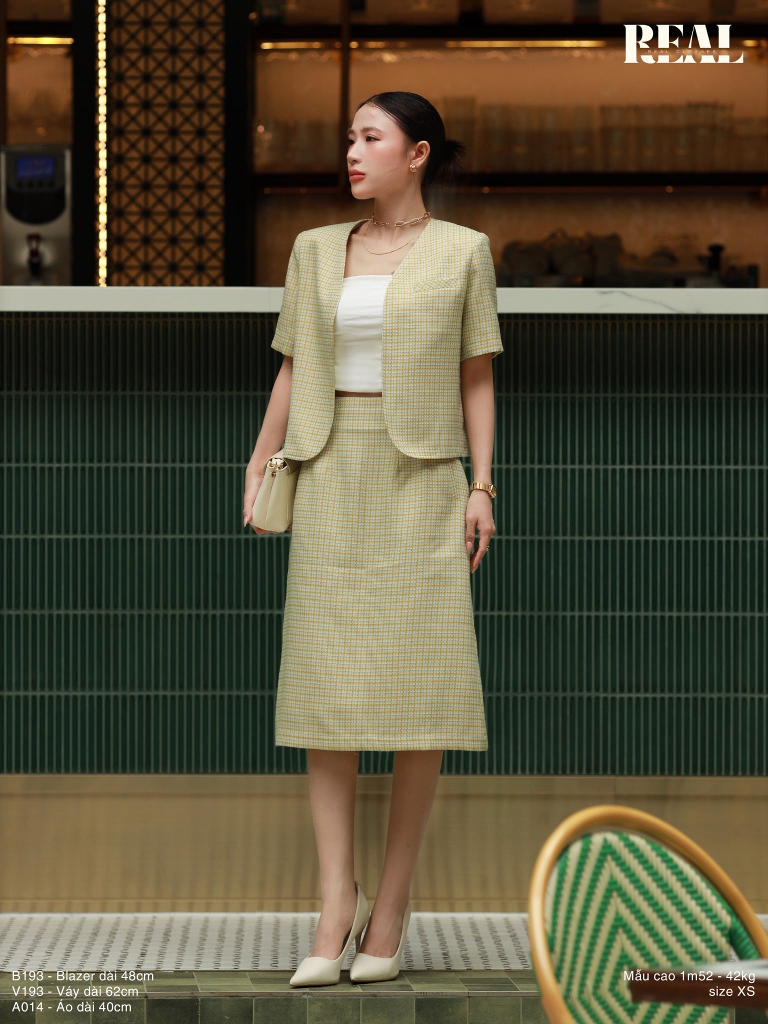 Váy Tokyo midi họa tiết