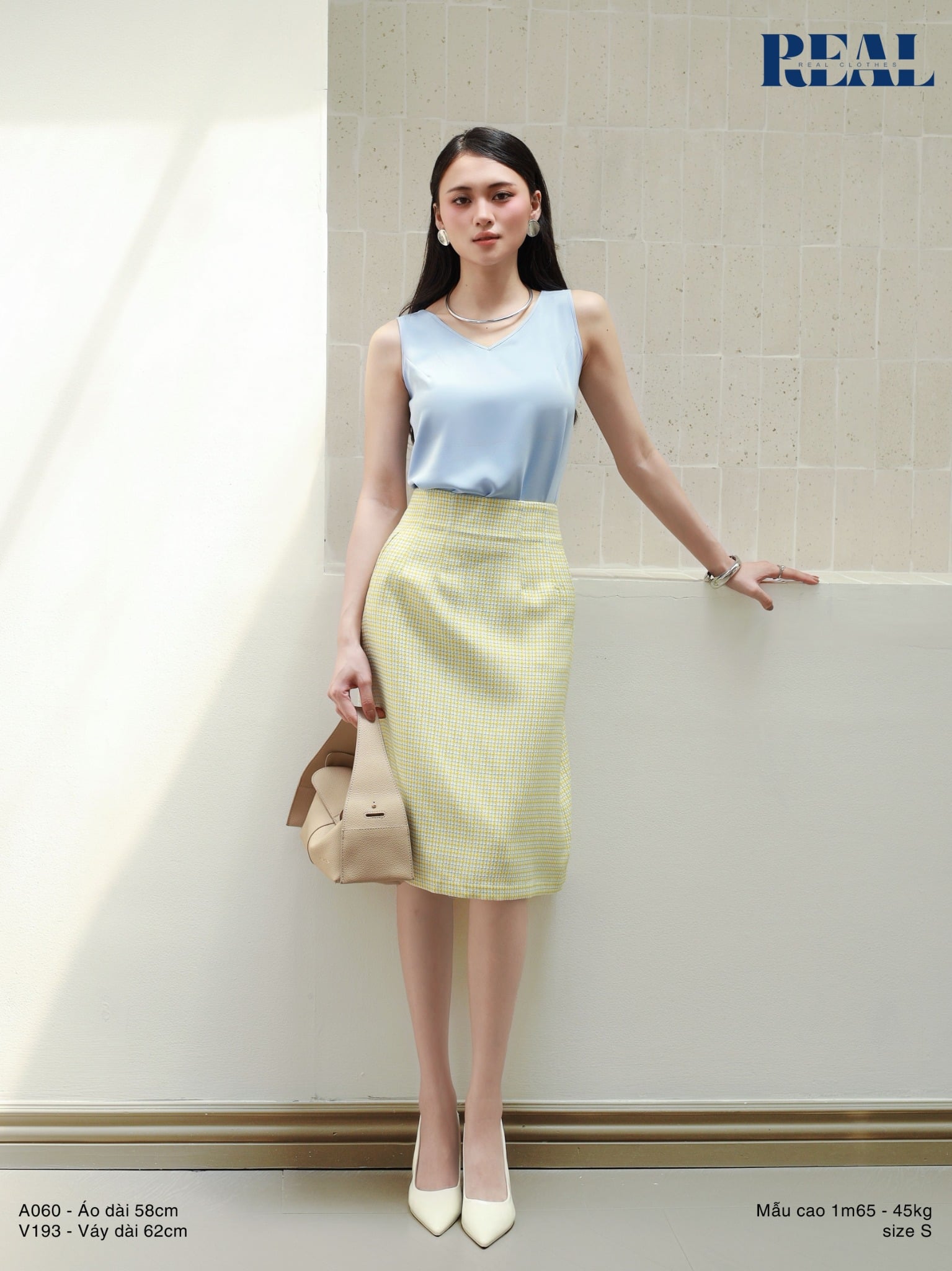 Váy Tokyo midi họa tiết