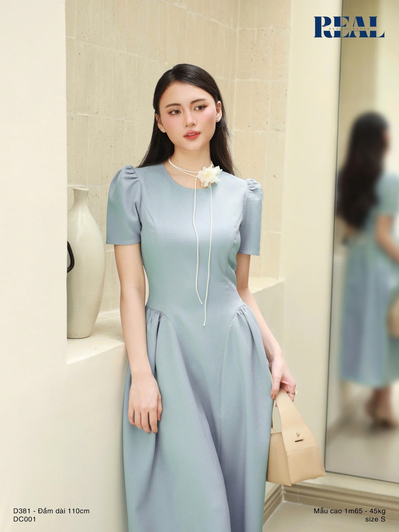 Dây cột đa năng hoa trắng