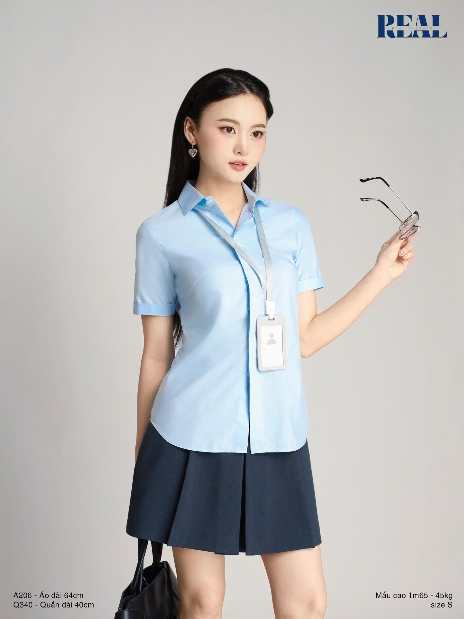 Sơ mi lụa sồi tay đủ