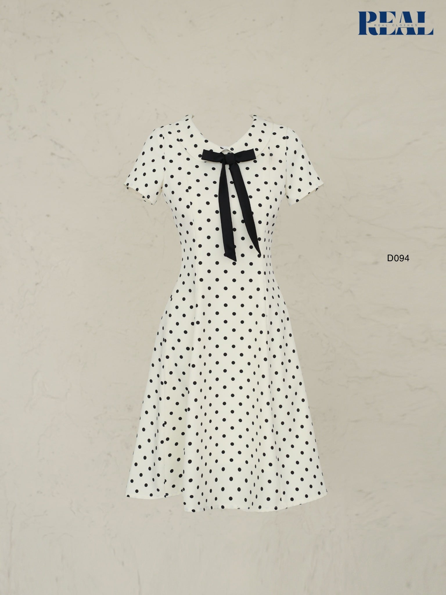 Đầm 8 mảnh cổ lá sen