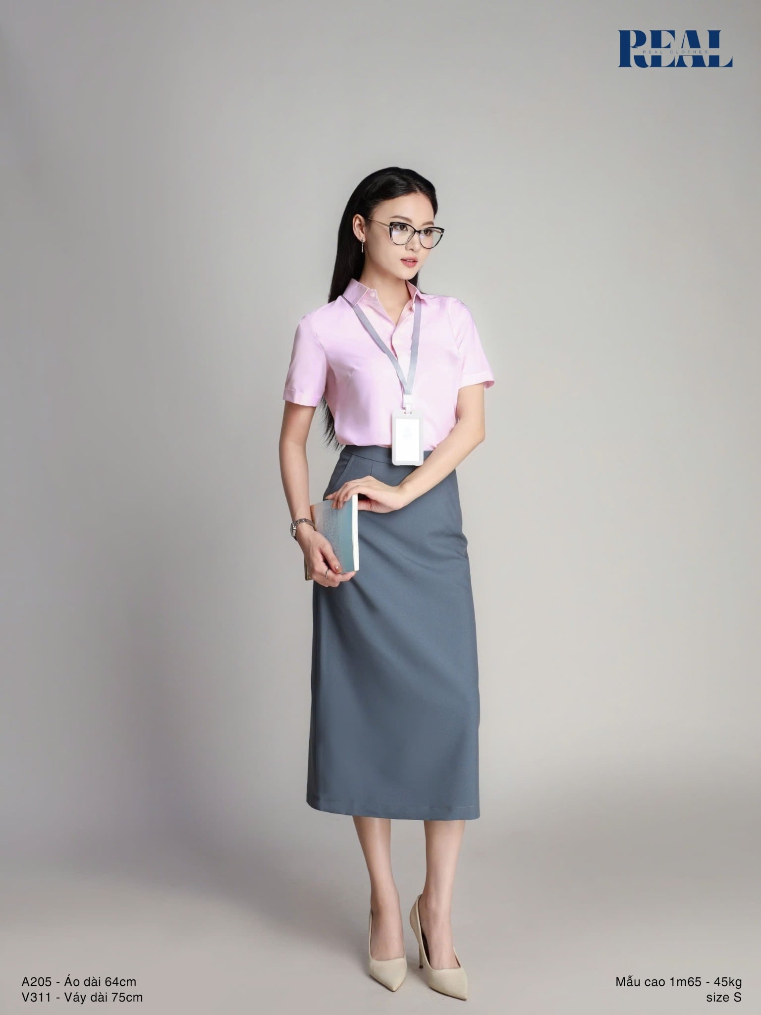 Sơ mi lụa sồi tay đủ