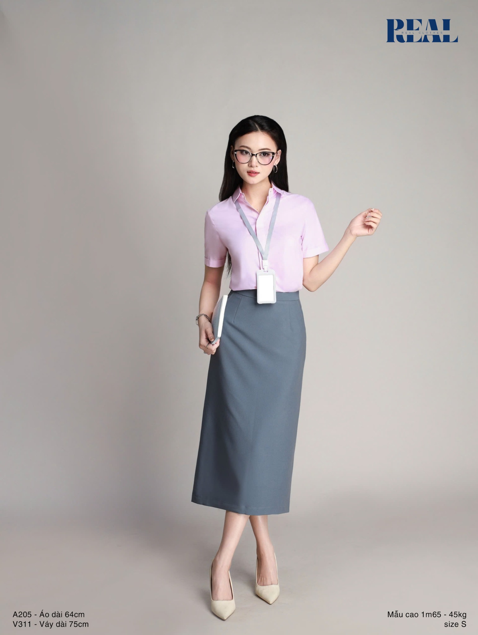 Sơ mi lụa sồi tay đủ