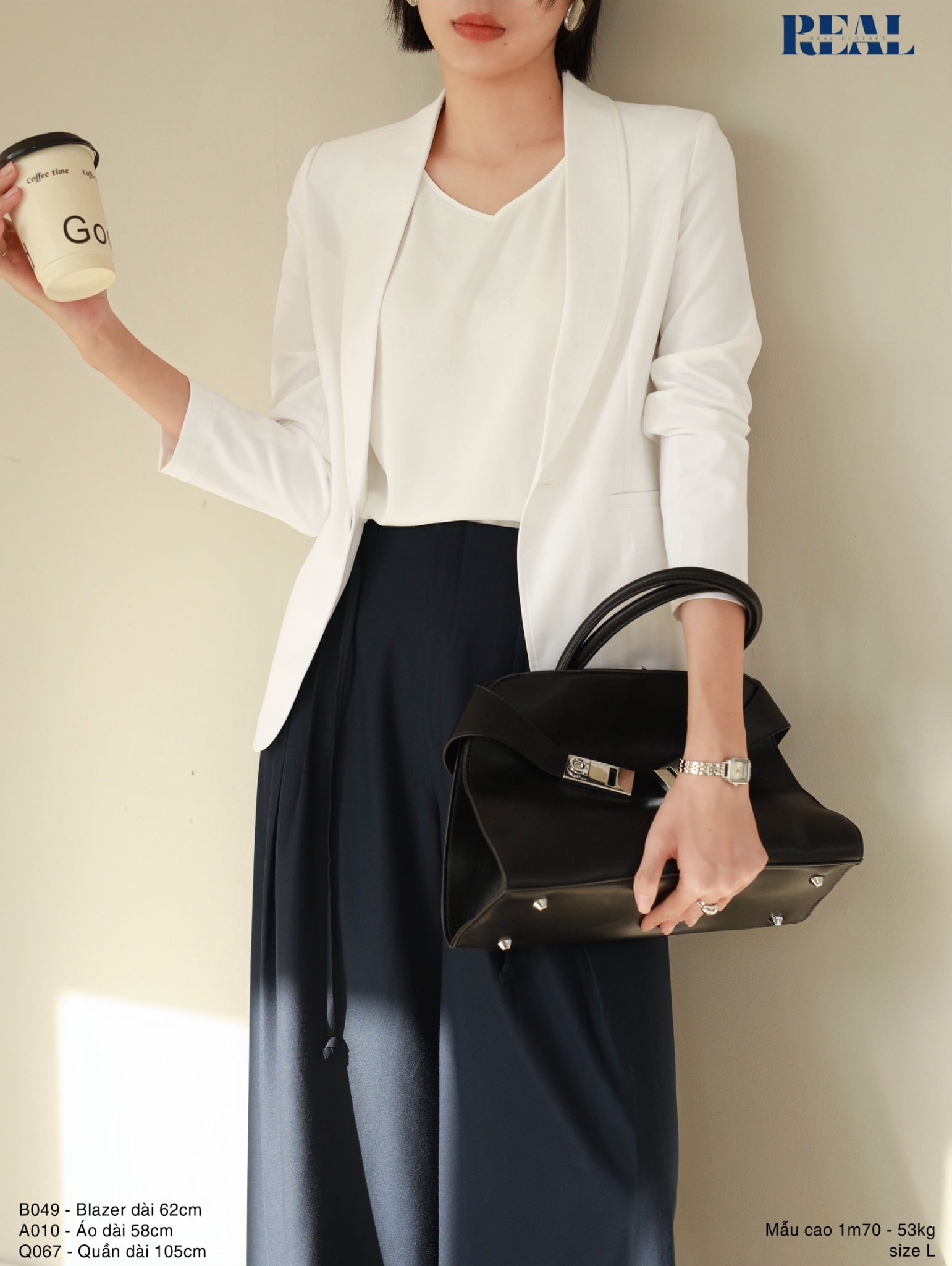 Blazer dài tay dài