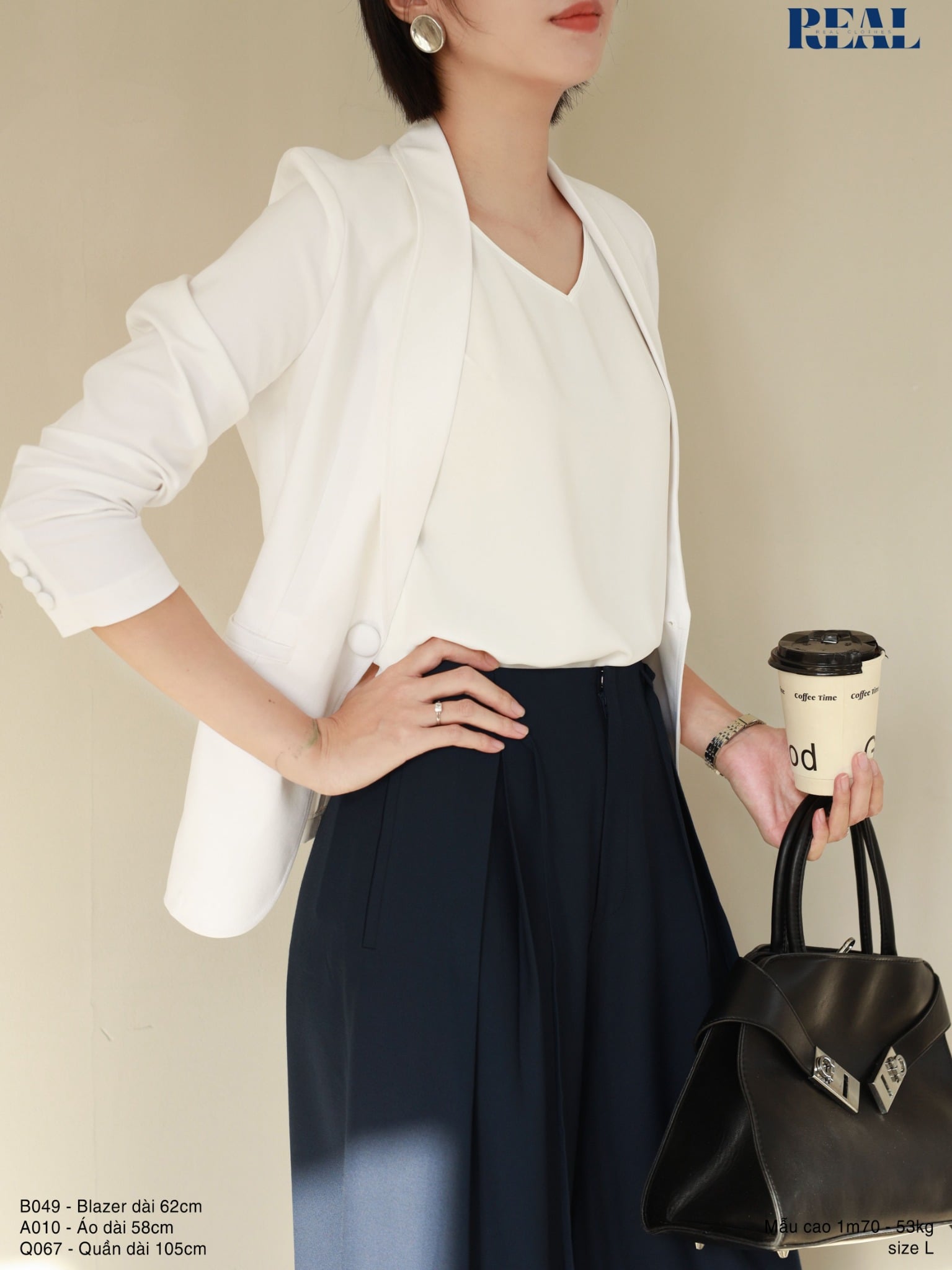 Blazer dài tay dài