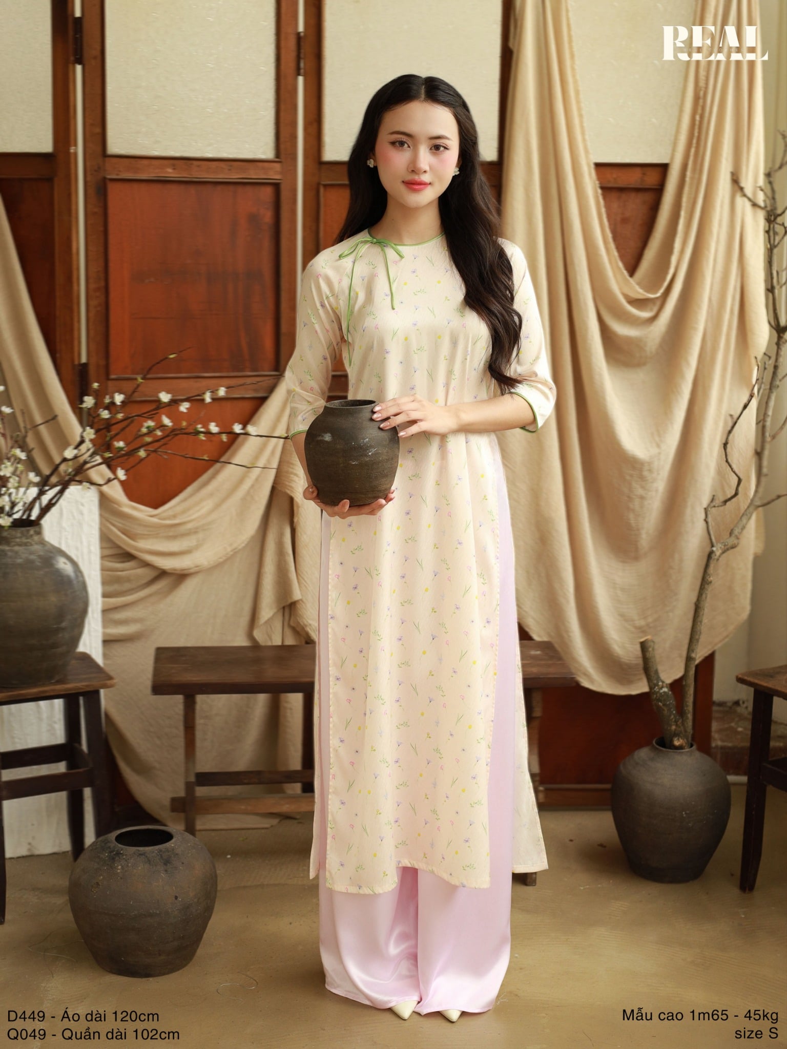  Áo dài cách tân Linh Lan 