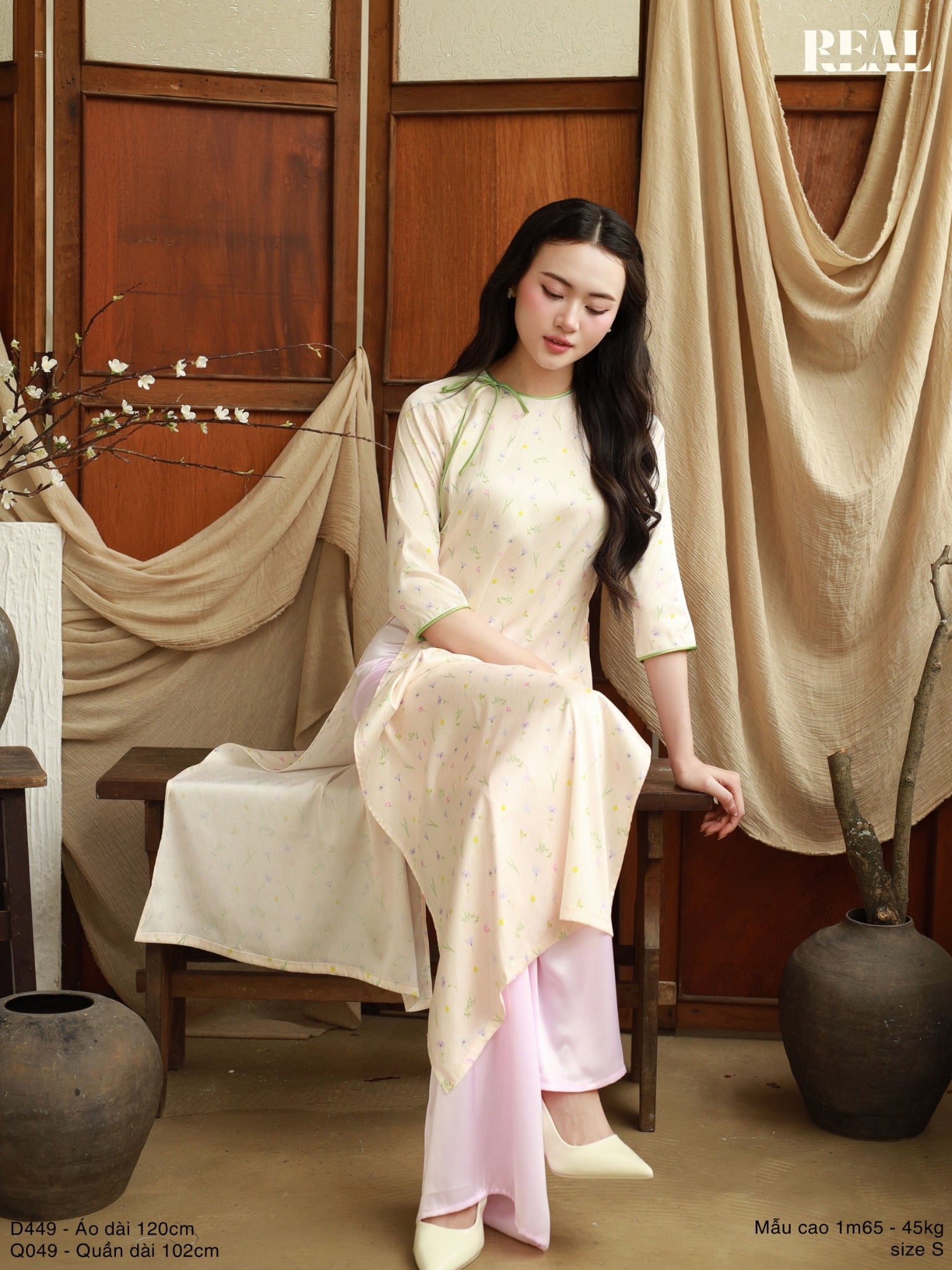 Áo dài cách tân Linh Lan