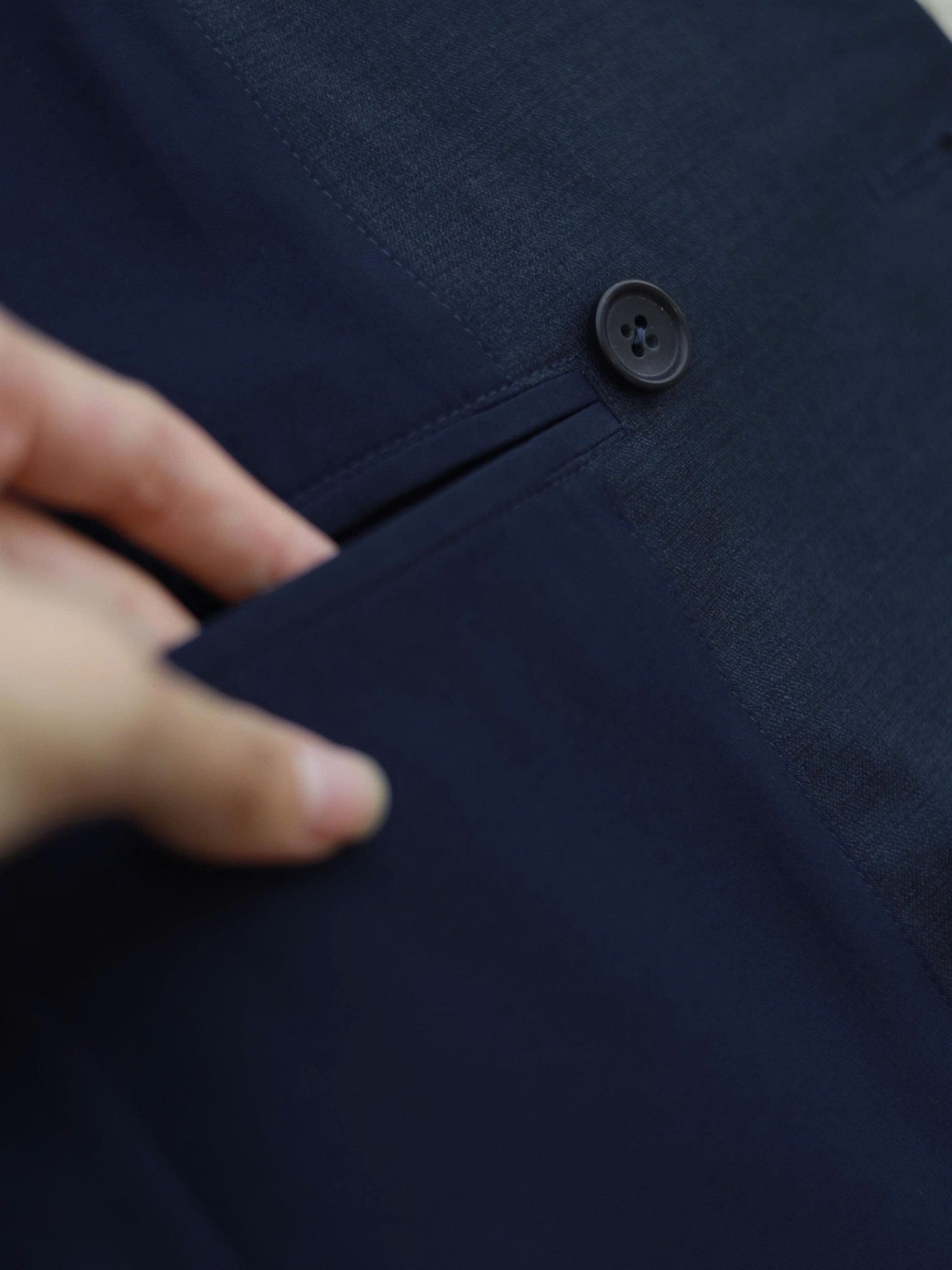 Blazer dài Seoul xanh vệt