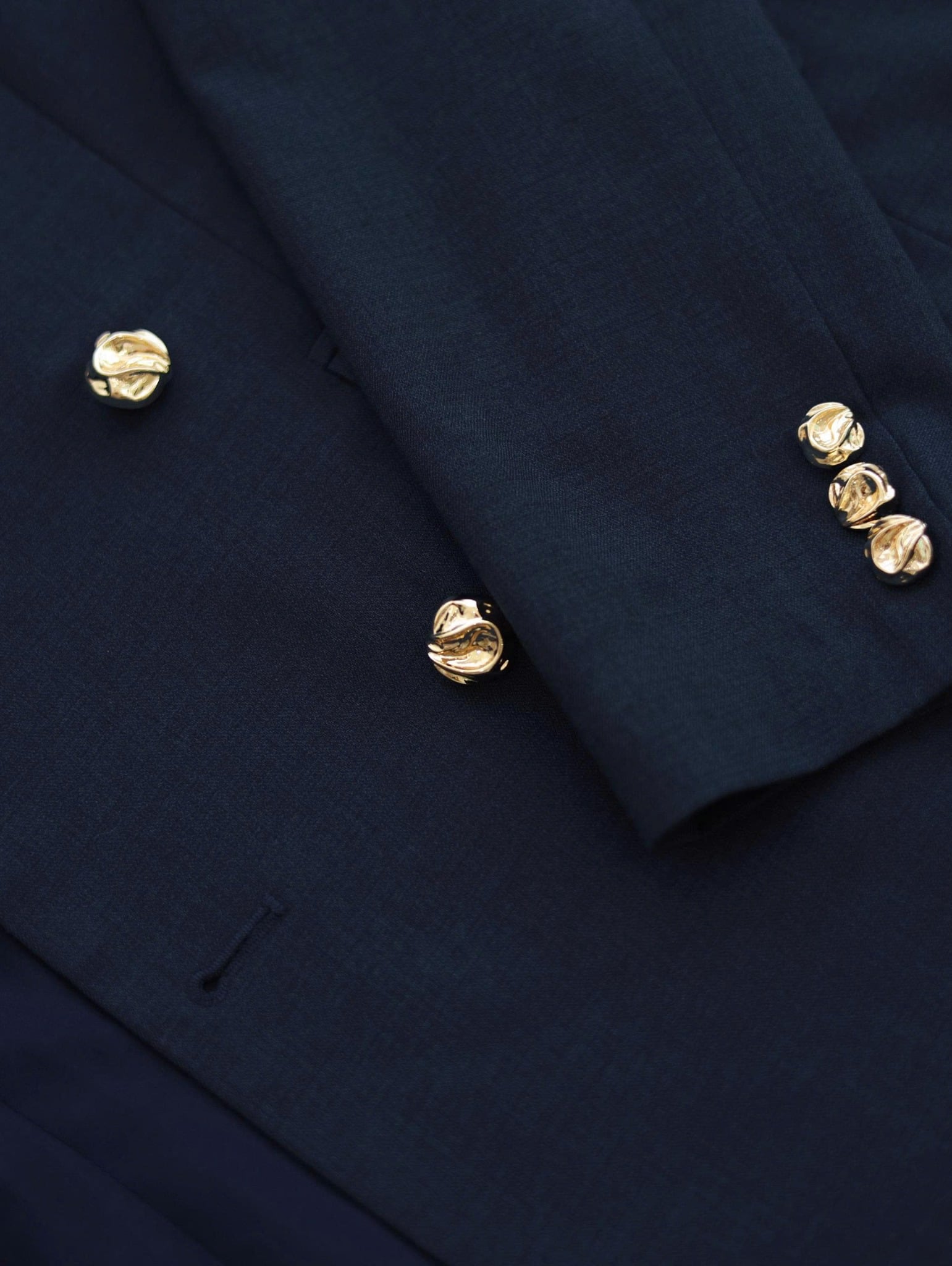 Blazer dài Seoul xanh vệt