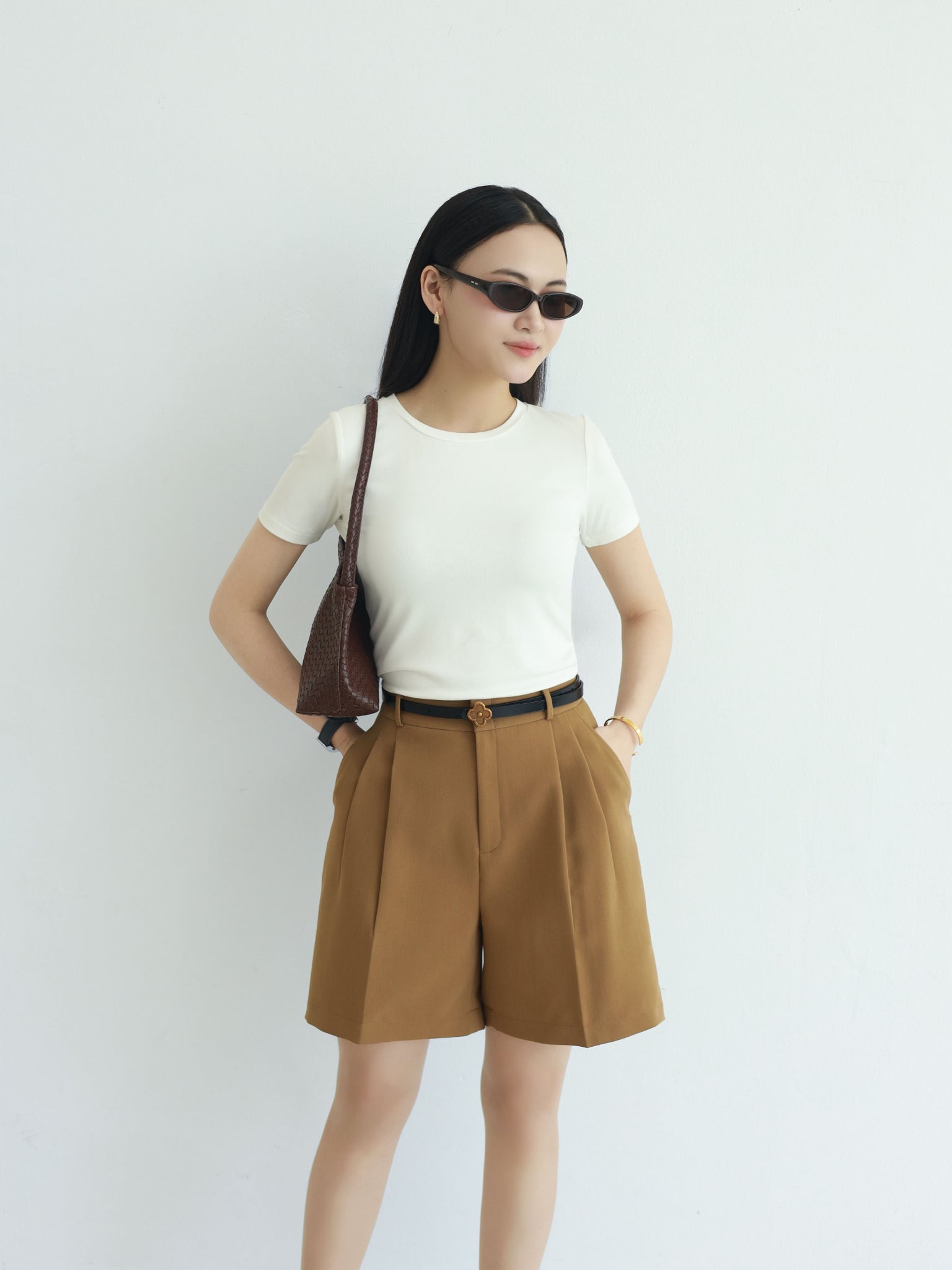Quần short Summer nâu