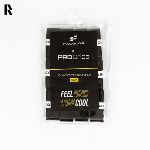 BỘ CUỐN CÁN VỢT FACOLOS PRO OVERGRIPS - PAX 12