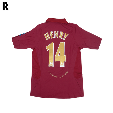 HENRY ARSENAL 2005-2006 HOME JERSEY