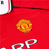 BECKHAM MANCHESTER UNITED RETRO HOME JERSEY