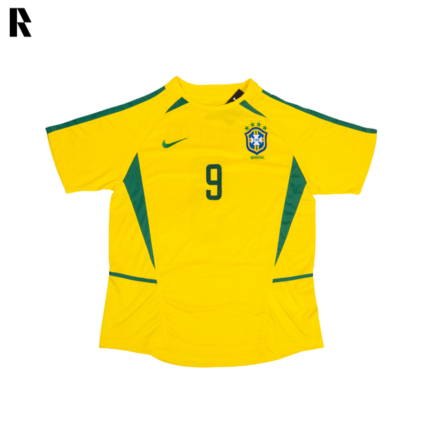 RONALDO DE LIMA BRAZIL HOME RETRO JERSEY
