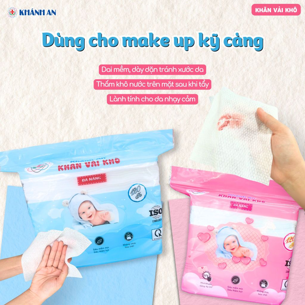 Khăn khô đa năng khăn vải khô đa năng Khánh An