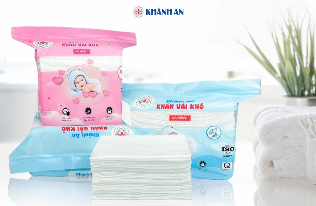 Khăn khô đa năng khăn vải khô đa năng Khánh An