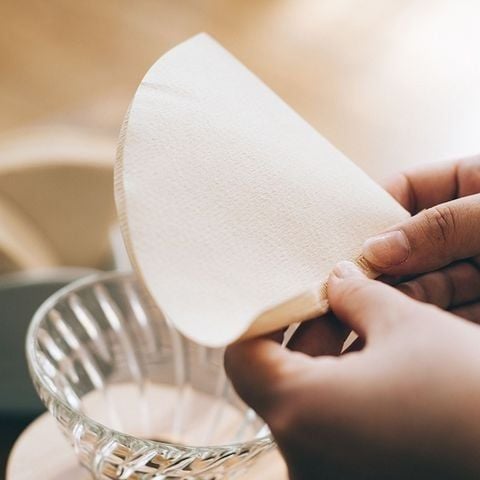  Giấy lọc V60 pha cà phê Hario V60 Coffee Paper Filter 100 tờ size 01 VCF-01-100W (màu Trắng) 