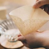  Giấy lọc V60 pha cà phê Hario V60 Coffee Paper Filter 100 tờ size 02 VCF-02-100W (màu Trắng) 