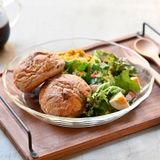  Đĩa thủy tinh chịu nhiệt cao cấp Hario heatproof glass 800ml dùng được lò nướng, lò viba (Φ220mm) 