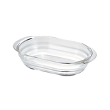  Khay thủy tinh chịu nhiệt cao cấp Hario heatproof gratin plate 600ml dùng được lò nướng, lò viba 