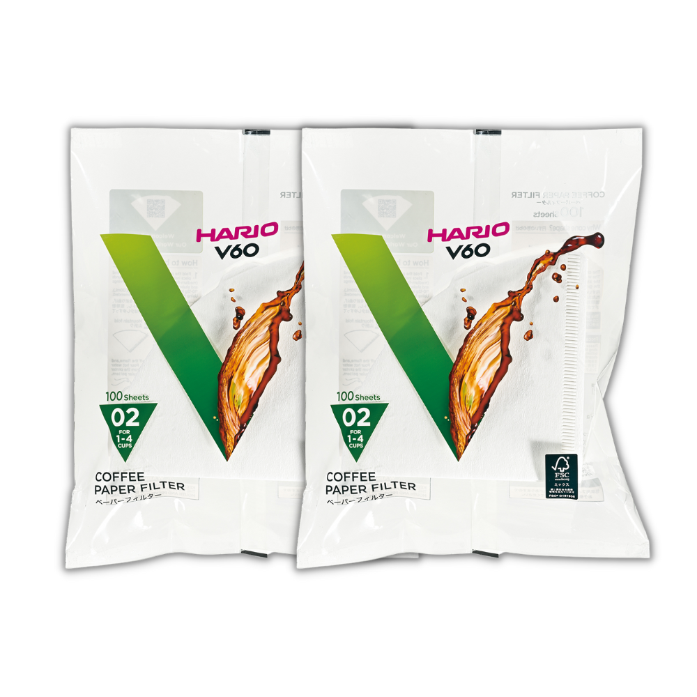  Giấy lọc V60 pha cà phê Hario V60 Coffee Paper Filter 100 tờ size 02 VCF-02-100W (màu Trắng) 