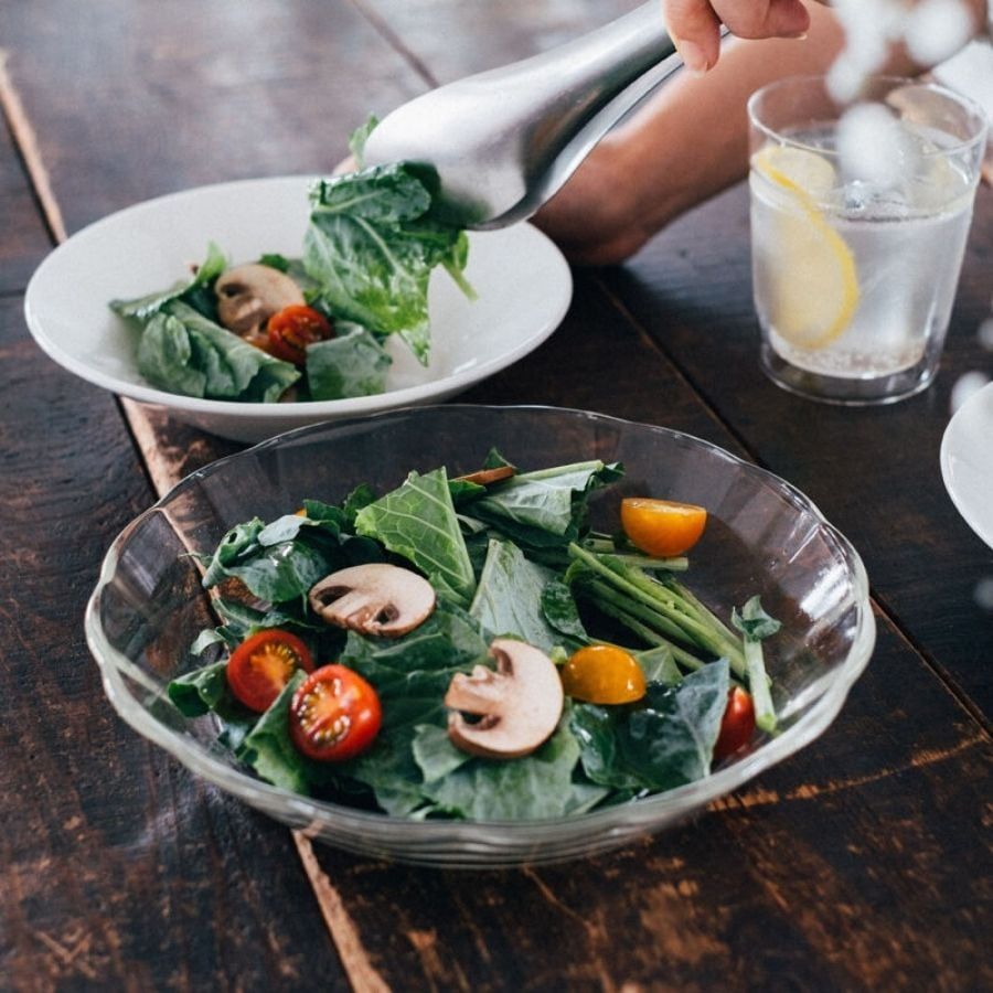  Đĩa thủy tinh chịu nhiệt cao cấp Hario heatproof glass 800ml dùng được lò nướng, lò viba (Φ220mm) 