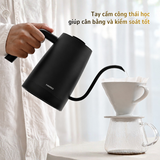  [PRE-ORDER] Ấm rót điện điều chỉnh nhiệt cao cấp Hario Electric Kettle LYRA 800ml siêu nhẹ (220V, 1200W, 2 màu Trắng/Đen) 