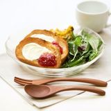  Đĩa thủy tinh chịu nhiệt cao cấp Hario heatproof glass 800ml dùng được lò nướng, lò viba (Φ220mm) 