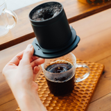  Phễu pha cà phê Hario Cafeor dripper phong cách pha phin (lưới lọc bằng thép, không cần giấy lọc) 