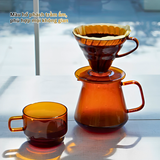  Phễu V60 pha cà phê Hario V60 Coffee Dripper size 02 màu Hổ phách (bản giới hạn) 