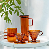  Phễu V60 pha cà phê Hario V60 Coffee Dripper size 02 màu Hổ phách (bản giới hạn) 