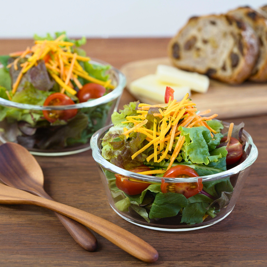  Chén thủy tinh chịu nhiệt cao cấp Hario sweets bowl 200ml dùng được lò nướng, lò viba (Φ111mm) 