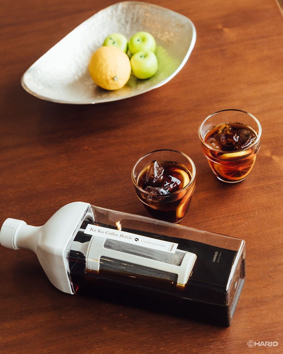  Bình cold brew pha cà phê ủ lạnh cao cấp Hario Ka-Ku 1L (nhựa PCT Tritan đặc biệt từ Eastman) 