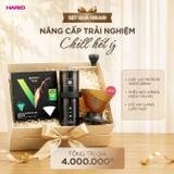  [PRE-ORDER] Ấm rót điện điều chỉnh nhiệt cao cấp Hario Electric Kettle LYRA 800ml siêu nhẹ (220V, 1200W, 2 màu Trắng/Đen) 