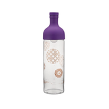  Bình cold brew pha trà ủ lạnh thủy tinh cao cấp Hario FIB họa tiết thời EDO (AYA Series) 750ml - Tím 