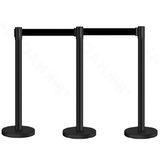  Cho thuê Cột Chắn INOX phân làn dây căng 3m màu ĐEN 