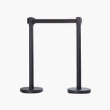  Cho thuê Cột Chắn INOX phân làn dây căng 3m màu ĐEN 