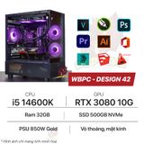  Cho thuê PC Core i5 14600K 32GB RAM RTX 3080 