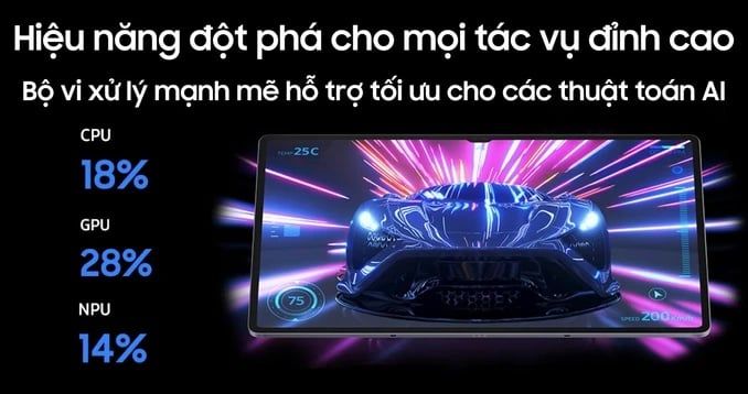  Cho thuê máy tính bảng Samsung Galaxy Tab S10 PLUS 12.4-inch 