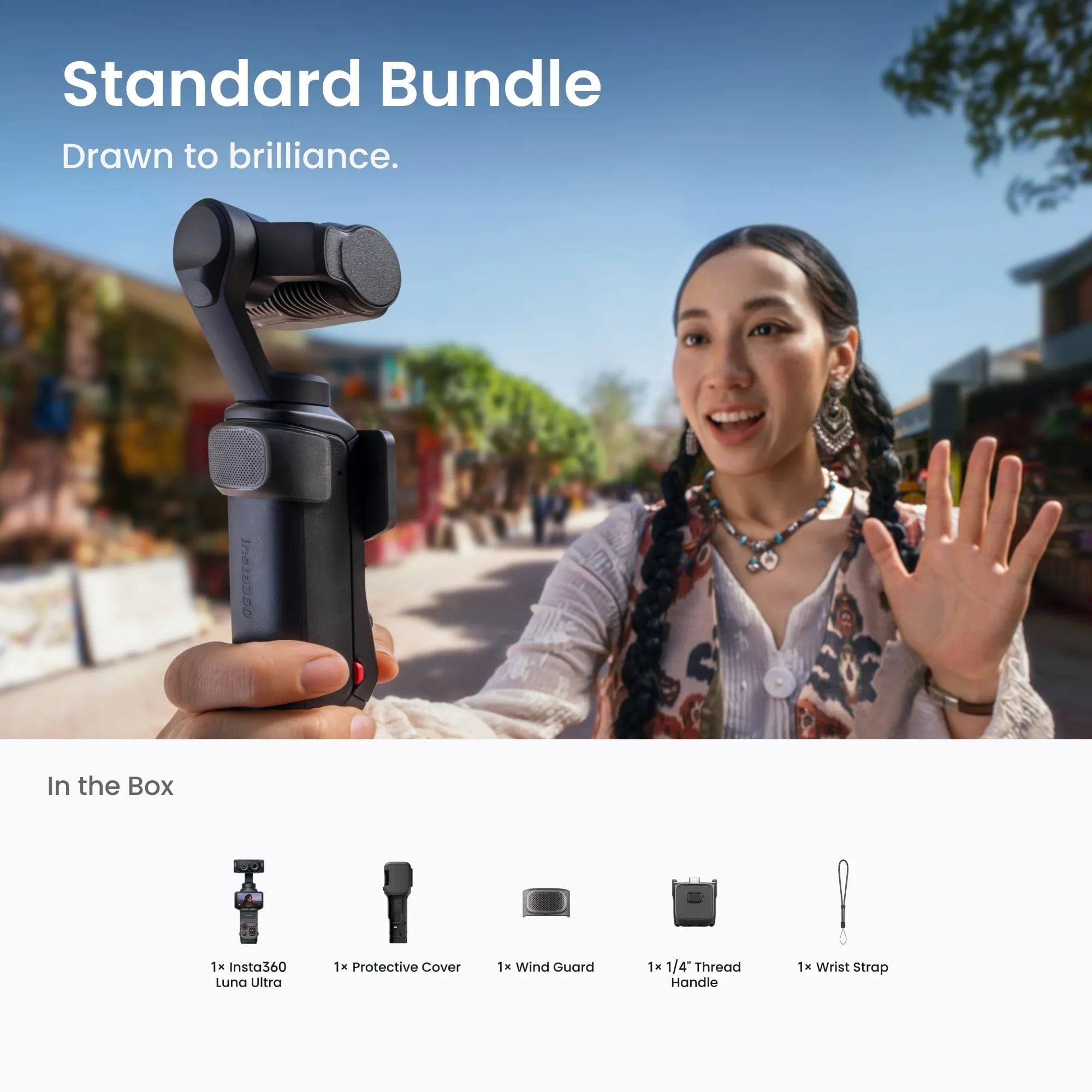  Cho thuê Insta360 Luna Ultra - Standard Combo 