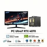  Cho thuê PC Ultra7 265K | 64GB RAM | 2TB SSD | RTX 4070 12GB 
