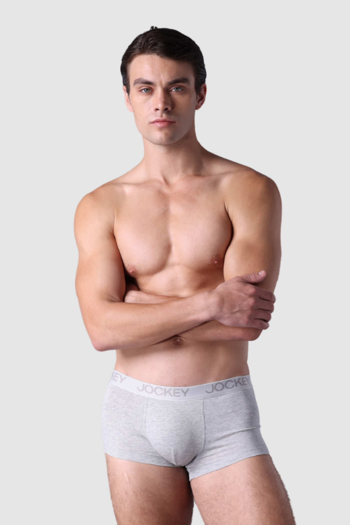 Quần lót nam Trunk Jockey Cotton 4 chiều trơn – J4002